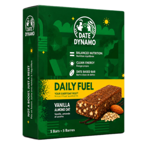 DAILY FUEL Vanilla Almond Oat Date Bar